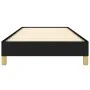 Black fabric bed frame 90x190 cm by vidaXL, Beds and slatted bases - Ref: Foro24-346780, Price: 74,38 €, Discount: %