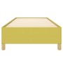 Green fabric bed frame 90x200 cm by vidaXL, Beds and slatted bases - Ref: Foro24-347140, Price: 74,15 €, Discount: %