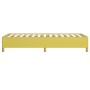 Estructura de cama de tela verde 90x200 cm de vidaXL, Camas y somieres - Ref: Foro24-347140, Precio: 74,26 €, Descuento: %