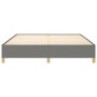 Dark gray fabric bed frame 160x200 cm by vidaXL, Beds and slatted bases - Ref: Foro24-347174, Price: 121,91 €, Discount: %