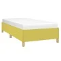Green fabric bed frame 80x200 cm by vidaXL, Beds and slatted bases - Ref: Foro24-347124, Price: 72,02 €, Discount: %