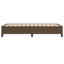 Brown fabric bed frame 90x200 cm by vidaXL, Beds and slatted bases - Ref: Foro24-347037, Price: 104,80 €, Discount: %