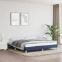 Blue fabric bed frame 180x200 cm by vidaXL, Beds and slatted bases - Ref: Foro24-346840, Price: 137,01 €, Discount: %
