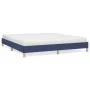 Blue fabric bed frame 180x200 cm by vidaXL, Beds and slatted bases - Ref: Foro24-346840, Price: 137,01 €, Discount: %