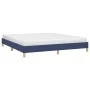 Blue fabric bed frame 180x200 cm by vidaXL, Beds and slatted bases - Ref: Foro24-346840, Price: 137,01 €, Discount: %