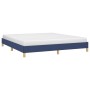 Estructura de cama tela azul 180x200 cm de vidaXL, Camas y somieres - Ref: Foro24-346840, Precio: 136,23 €, Descuento: %