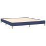 Estructura de cama tela azul 180x200 cm de vidaXL, Camas y somieres - Ref: Foro24-346840, Precio: 136,23 €, Descuento: %