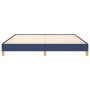 Estructura de cama tela azul 180x200 cm de vidaXL, Camas y somieres - Ref: Foro24-346840, Precio: 136,23 €, Descuento: %