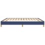 Estructura de cama tela azul 180x200 cm de vidaXL, Camas y somieres - Ref: Foro24-346840, Precio: 136,23 €, Descuento: %