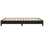 Estructura de cama de tela negro 140x190 cm de vidaXL, Camas y somieres - Ref: Foro24-346714, Precio: 115,28 €, Descuento: %