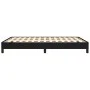 Estructura de cama de tela negro 140x190 cm de vidaXL, Camas y somieres - Ref: Foro24-346714, Precio: 102,37 €, Descuento: %
