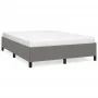 Dark gray fabric bed frame 140x190 cm by vidaXL, Beds and slatted bases - Ref: Foro24-347059, Price: 117,65 €, Discount: %
