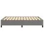 Dark gray fabric bed frame 140x190 cm by vidaXL, Beds and slatted bases - Ref: Foro24-347059, Price: 117,65 €, Discount: %