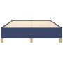 Blue fabric bed frame 140x190 cm by vidaXL, Beds and slatted bases - Ref: Foro24-347163, Price: 113,00 €, Discount: %