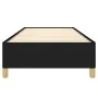 Estructura de cama de tela negro 80x200 cm de vidaXL, Camas y somieres - Ref: Foro24-347119, Precio: 71,60 €, Descuento: %