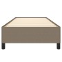 Taupe gray fabric bed frame 80x200 cm by vidaXL, Beds and slatted bases - Ref: Foro24-347022, Price: 107,70 €, Discount: %