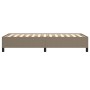 Taupe gray fabric bed frame 80x200 cm by vidaXL, Beds and slatted bases - Ref: Foro24-347022, Price: 107,70 €, Discount: %