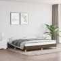 Bettgestell aus dunkelbraunem Stoff, 180 x 200 cm von vidaXL, Betten und Lattenroste - Ref: Foro24-346837, Preis: 114,82 €, R...