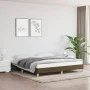 Bettgestell aus dunkelbraunem Stoff, 180 x 200 cm von vidaXL, Betten und Lattenroste - Ref: Foro24-346837, Preis: 112,60 €, R...