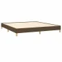 Bettgestell aus dunkelbraunem Stoff, 180 x 200 cm von vidaXL, Betten und Lattenroste - Ref: Foro24-346837, Preis: 112,60 €, R...