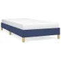 Black fabric bed frame 100x200 cm by vidaXL, Beds and slatted bases - Ref: Foro24-346800, Price: 77,62 €, Discount: %