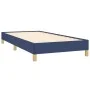 Black fabric bed frame 100x200 cm by vidaXL, Beds and slatted bases - Ref: Foro24-346800, Price: 77,62 €, Discount: %