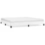 Bettgestell aus weißem Kunstleder, 200 x 200 cm von vidaXL, Betten und Lattenroste - Ref: Foro24-346923, Preis: 113,97 €, Rab...