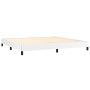 Estructura de cama de cuero sintético blanco 200x200 cm de vidaXL, Camas y somieres - Ref: Foro24-346923, Precio: 117,58 €, D...