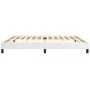 Bettgestell aus weißem Kunstleder, 200 x 200 cm von vidaXL, Betten und Lattenroste - Ref: Foro24-346923, Preis: 113,97 €, Rab...