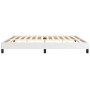 Estructura de cama de cuero sintético blanco 200x200 cm de vidaXL, Camas y somieres - Ref: Foro24-346923, Precio: 117,58 €, D...