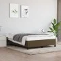 Bettgestell aus braunem Stoff, 140 x 190 cm von vidaXL, Betten und Lattenroste - Ref: Foro24-347061, Preis: 119,69 €, Rabatt: %