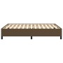 Bettgestell aus braunem Stoff, 140 x 190 cm von vidaXL, Betten und Lattenroste - Ref: Foro24-347061, Preis: 122,84 €, Rabatt: %