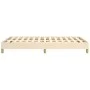Bettrahmen aus cremefarbenem Stoff, 120 x 200 cm von vidaXL, Betten und Lattenroste - Ref: Foro24-346807, Preis: 101,64 €, Ra...