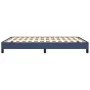Blue fabric bed frame 140x190 cm by vidaXL, Beds and slatted bases - Ref: Foro24-346718, Price: 99,14 €, Discount: %