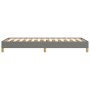 Dark gray fabric bed frame 100x200 cm by vidaXL, Beds and slatted bases - Ref: Foro24-346795, Price: 67,54 €, Discount: %