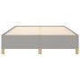 Light gray fabric bed frame 140x190 cm by vidaXL, Beds and slatted bases - Ref: Foro24-347157, Price: 110,50 €, Discount: %