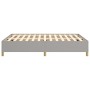 Light gray fabric bed frame 140x190 cm by vidaXL, Beds and slatted bases - Ref: Foro24-347157, Price: 110,50 €, Discount: %