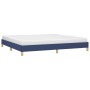 Estructura de cama de tela gris taupe azul 200x200 cm de vidaXL, Camas y somieres - Ref: Foro24-346848, Precio: 120,04 €, Des...