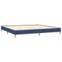 Blue taupe gray fabric bed frame 200x200 cm by vidaXL, Beds and slatted bases - Ref: Foro24-346848, Price: 97,67 €, Discount: %