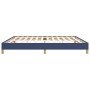 Estructura de cama de tela gris taupe azul 200x200 cm de vidaXL, Camas y somieres - Ref: Foro24-346848, Precio: 120,04 €, Des...