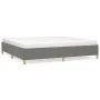 Bettrahmen aus dunkelgrauem Stoff, 200 x 200 cm von vidaXL, Betten und Lattenroste - Ref: Foro24-347190, Preis: 116,47 €, Rab...