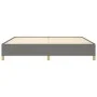 Dark gray fabric bed frame 200x200 cm by vidaXL, Beds and slatted bases - Ref: Foro24-347190, Price: 115,19 €, Discount: %