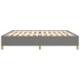 Dark gray fabric bed frame 200x200 cm by vidaXL, Beds and slatted bases - Ref: Foro24-347190, Price: 116,47 €, Discount: %