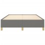 Dark gray fabric bed frame 140x200 cm by vidaXL, Beds and slatted bases - Ref: Foro24-347166, Price: 117,62 €, Discount: %