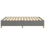 Dark gray fabric bed frame 140x200 cm by vidaXL, Beds and slatted bases - Ref: Foro24-347166, Price: 114,22 €, Discount: %