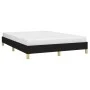 Black fabric bed frame 140x200 cm by vidaXL, Beds and slatted bases - Ref: Foro24-346820, Price: 109,89 €, Discount: %
