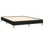 Black fabric bed frame 140x200 cm by vidaXL, Beds and slatted bases - Ref: Foro24-346820, Price: 109,89 €, Discount: %