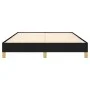 Black fabric bed frame 140x200 cm by vidaXL, Beds and slatted bases - Ref: Foro24-346820, Price: 109,89 €, Discount: %