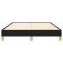 Estructura de cama de tela negra 140x200 cm de vidaXL, Camas y somieres - Ref: Foro24-346820, Precio: 112,13 €, Descuento: %