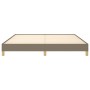 Taupe gray fabric bed frame 180x200 cm by vidaXL, Beds and slatted bases - Ref: Foro24-346838, Price: 123,77 €, Discount: %